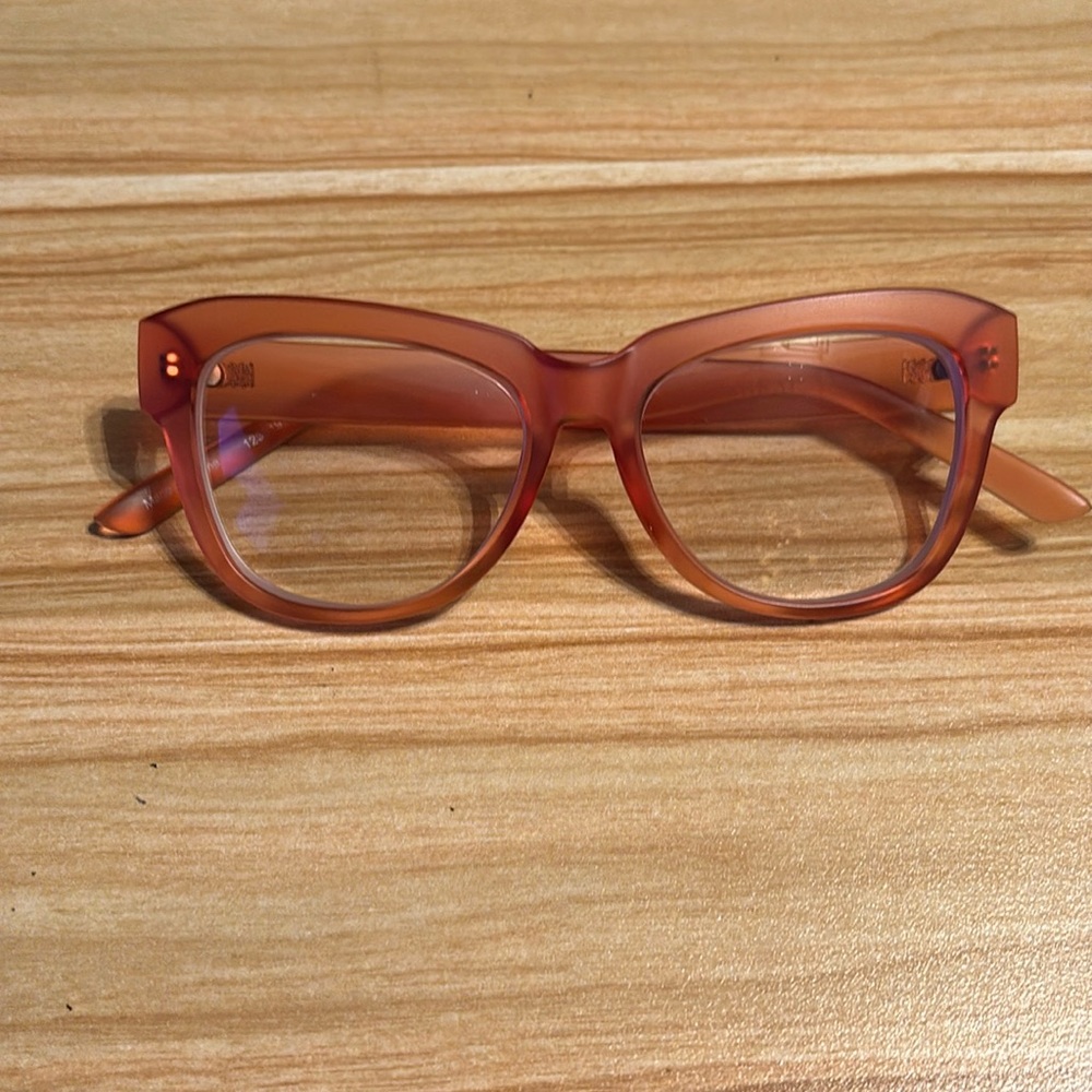 Coral prescription glasses